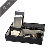 錶盒 展示盒 現貨批發桌面通用皮革收納整理盤辦公收納盤家居 收納盤 歷史價格詳細信息