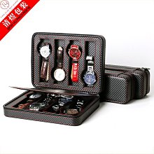 錶盒 展示盒 現貨PU鴕鳥紋手錶盒6位10位12位首飾盒批發便攜式手錶盒收納盒 歷史價格詳細信息