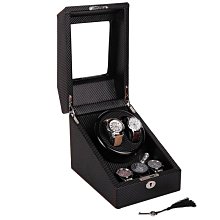 錶盒 展示盒 家用轉錶器手錶盒碳纖維皮革搖錶器首飾盒手錶展示盒全自動搖錶器 歷史價格詳細信息