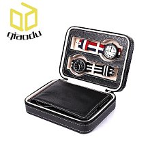 錶盒 展示盒 現貨PU鴕鳥紋手錶盒6位10位12位首飾盒批發便攜式手錶盒收納盒 歷史價格詳細信息