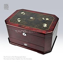 錶盒 展示盒 唐邦木業 木制雙層珠寶戒指項鏈翡翠玉石收藏收納展示盒 歷史價格詳細信息