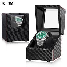 錶盒 展示盒 搖錶器迷你單頭單只電動手錶盒自動上鏈手錶盒馬達盒PU皮革晃錶器 歷史價格詳細信息