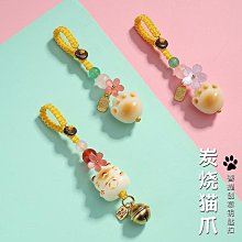 招財貓爪丨天然和田玉白玉羊脂玉吊墜女S925純銀玉石項鏈幸~滿200元發貨 歷史價格詳細信息