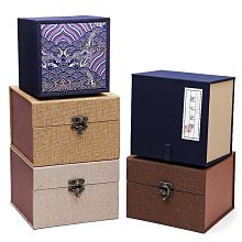 批發 快速出貨 麻布流蘇首飾盒珠寶錦盒手鐲盒文玩佛珠手串盒吊墜項鏈首飾包裝盒 歷史價格詳細信息