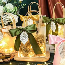 透明伴手禮袋子結婚伴娘手提空袋禮盒空盒結婚喜糖盒袋禮物禮品袋半米潮殼直購 歷史價格詳細信息