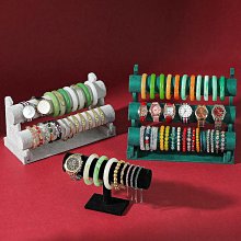 首飾收納手鐲展示架 手鏈珠寶首飾品展示道具掛架 手表發箍收納陳列架子 歷史價格詳細信息