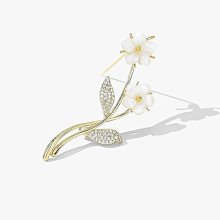 精致花朵胸高檔女2024年新款小眾西裝胸花精致時尚衣服別配飾~晴天 歷史價格詳細信息