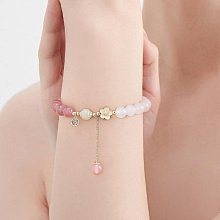 新中式粉色掐絲絨花藤蔓嫩芽花枝頭飾古風漢服髮簪套裝新娘頭花 歷史價格詳細信息