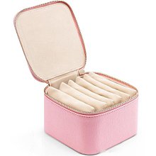 耳環收納盒 首飾盒皮革公主歐式飾品盒手飾整理盒耳環耳釘戒指耳墜首飾收納盒-正正精品 歷史價格詳細信息