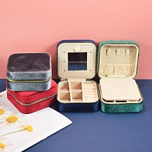 帶鏡子首飾盒 白色 耳飾耳墜戒指項鏈發飾手飾品 抽屜式收納盒 歷史價格詳細信息