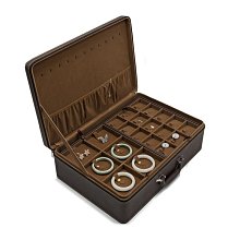 高檔PU拉絲皮首飾盒三金套裝盒結婚珠寶收納套盒手鐲吊墜戒指禮盒 歷史價格詳細信息