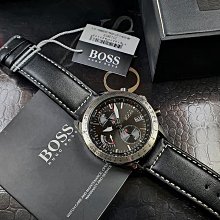 現貨HUGO BOSS Globetrotter 黑色面錶盤 金色不鏽鋼錶帶 石英 雙眼計時 男士手錶 1513932 歷史價格詳細信息