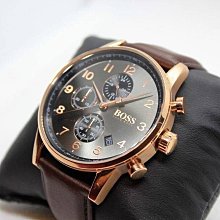 現貨HUGO BOSS Globetrotter 黑色面錶盤 金色不鏽鋼錶帶 石英 雙眼計時 男士手錶 1513932 歷史價格詳細信息