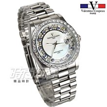 Valentino范倫鐵諾 奢華玫瑰金櫻花精密陶瓷方形手錶腕錶 原廠公司貨 柒彩年代【NE1243】單支 歷史價格詳細信息