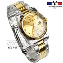 valentino coupeau 范倫鐵諾 晶鑽時刻不銹鋼小圓 女錶 防水手錶 金 V1216VK小【時間玩家】 歷史價格詳細信息