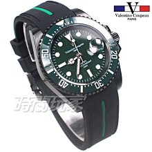 valentino coupeau 范倫鐵諾 夜光時刻 不銹鋼 防水 男錶 潛水錶水鬼 V61589黑框白【時間玩家】 歷史價格詳細信息