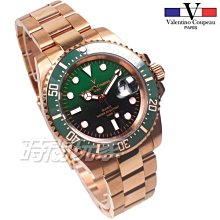 valentino coupeau 范倫鐵諾 夜光時刻 不銹鋼 防水 男錶 潛水錶水鬼 V61589黑框白【時間玩家】 歷史價格詳細信息