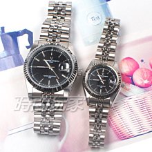 valentino coupeau 范倫鐵諾 標準時刻 不鏽鋼 防水手錶 女錶 日期顯示窗 61605黑格釘小【時間玩家 歷史價格詳細信息