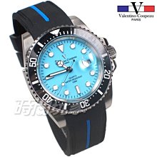 valentino coupeau 范倫鐵諾 夜光時刻 不銹鋼 防水 男錶 潛水錶水鬼 V61589黑框白【時間玩家】 歷史價格詳細信息