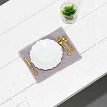 1：12娃娃屋微縮玩具模型微景拍攝道具擺件迷你陶瓷碟+餐具 ????台灣出貨【小陶器手作素材】 價格比較,價格查詢,歷史價格詳細信息