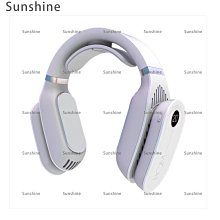 [Sunshine]無葉掛脖子小風扇便捷式迷你隨身運動懶人usb充電風扇大風力 歷史價格詳細信息