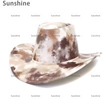 西部新款女戶外海邊沙灘帽牛仔草帽禮帽防曬遮陽帽 歷史價格詳細信息