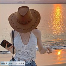 西部牛仔帽子女夏季大檐露營漁夫帽遮陽遮陽戶外旅遊登山徒步帽男 歷史價格詳細信息