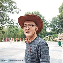 帽子 頭層牛皮手工縫制復古民族風男女士遮陽真皮騎士帽美國西部牛仔帽 歷史價格詳細信息