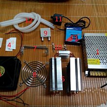 【玩具貓窩】40*40*12mm鋁製水冷頭專用散熱片(附卡扣及螺絲) 致冷晶片散熱片 致冷片 導冷塊 歷史價格詳細信息
