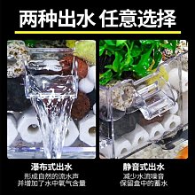魚缸過濾器瀑布循環泵水泵壁掛式外置小型增氧三合一靜音凈水神器 歷史價格詳細信息