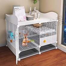 兔子籠子室內家用養兔大號豚鼠荷蘭豬籠寵物兔窩兔籠 歷史價格詳細信息
