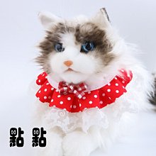寵物蕾絲項圈 圍嘴 貓咪狗狗蕾絲圍嘴 鈴鐺項圈 脖圈飾品超夯 精品 歷史價格詳細信息