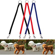 一拖二牽引繩雙頭自動伸縮狗鏈子小型犬二合一遛狗繩帶燈筒牽引繩~爆款 優惠價 歷史價格詳細信息