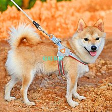 寵物狗狗胸背帶牽引繩中小型犬法斗柯基柴犬脖圈背心式遛狗繩寵物項圈牽引繩 歷史價格詳細信息