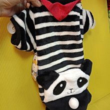寵物用品，寵物衣服平放約20公分腰圍40公分，長度45公分，黑白相間條紋，造型可愛，2017哈沃寵物服飾新時尚 價格比較,價格查詢,歷史價格詳細信息