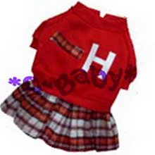 ＊Q~Baby＊寵物變裝 西瓜裝 連帽 上衣 綠底黑條帽 紅底黑點點衣 歷史價格詳細信息