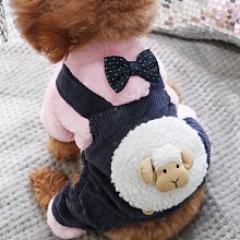 現貨熱銷-狗狗衣服小型犬秋冬泰迪比熊博美幼犬可愛潮牌寵物四腳衣冬裝棉服真真啊 歷史價格詳細信息
