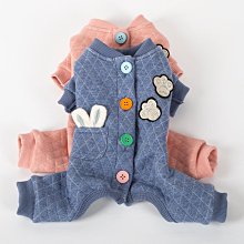 現貨熱銷-狗狗衣服小型犬秋冬泰迪比熊博美幼犬可愛潮牌寵物四腳衣冬裝棉服真真啊 歷史價格詳細信息