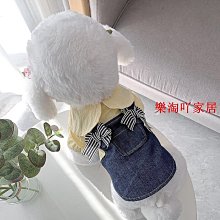 寵物春夏薄款牛仔連衣裙 狗衣服 貓衣服 泰迪 寵物衣服洋裝 歷史價格詳細信息