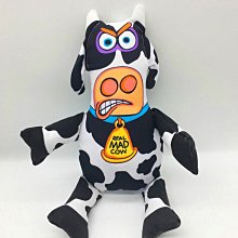 FAT CAT《Fatcat肥貓安全狗玩具寵物安撫抗憂鬱耐咬玩具益智棉布發泄狗玩伴（L號）大瘋牛37cm，每件320元 價格比較,價格查詢,歷史價格詳細信息