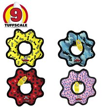 Ω永和喵吉汪Ω-美國TUFFY 耐咬拉扯玩具系列 耐咬雙甜甜圈拔河玩具 (顏色隨機出貨) 歷史價格詳細信息