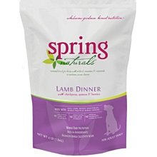 『Honey Baby』寵物用品專賣 ☆Spring Natural 曙光天然寵物餐食(Dinner)老犬4磅 歷史價格詳細信息