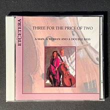 男人/女人/低音大提琴Three for the price of two（大提琴與低音大提琴二重奏曲集 1997年德國版 歷史價格詳細信息