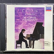 Chopin蕭邦-24首Etudes練習曲 Ashkenazy阿胥肯納吉/鋼琴 舊版1989年日本高價版無ifpi 歷史價格詳細信息