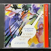 Ysaye易沙意-六首無伴奏小提琴奏鳴曲 Evgenia-Maria Popova安吉尼亞瑪麗亞帕普娃/小提琴 1991年奧地利版無ifpi 歷史價格詳細信息