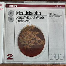 MENDELSSOHN - SYMPHONY NO.3.4 - 早期福茂 雙VCD版 保存佳 - 351元起標 歷史價格詳細信息