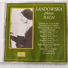 Landowska藍道芙絲卡/大鍵琴 Bach巴哈-二十四首平均律 厚塑膠殼2CD舊版1987年老美國版無ifpi 歷史價格詳細信息