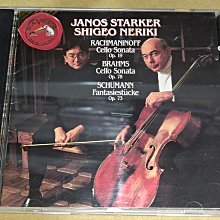 Starker史塔克/大提琴 Brahms布拉姆斯/大提琴奏鳴曲全集、Schumann舒曼/大提琴柔板和快板 1994年美國版 歷史價格詳細信息