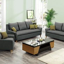 【DH】貨號VC310-6名稱《克亞》1.2.3布沙發組(圖一)可拆賣不含茶几.灰色.綠色.黑色.棕色可選主要地區免運費 歷史價格詳細信息