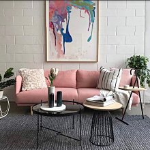 【堤先生傢俱】三人座布沙發/灰色/羽絨坐包/小型沙發/棉麻布/多色可選/北歐慢活/高雄/全台配送~ 歷史價格詳細信息